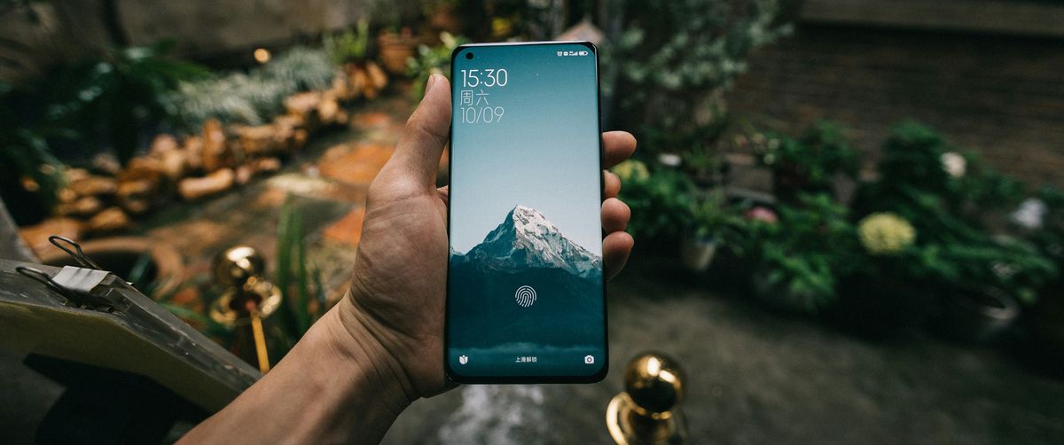 Smartphone with Chinese interface